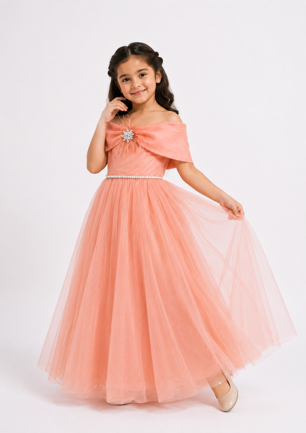 Celestial Whisper Couture Gown