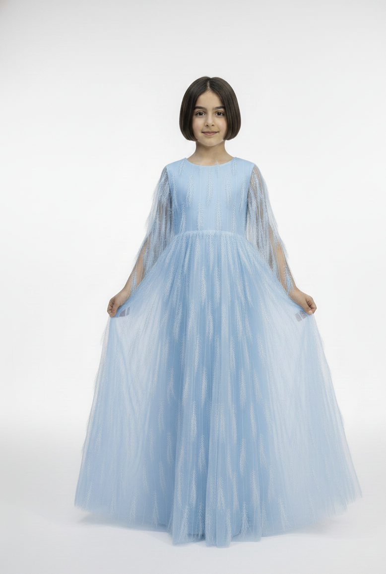 A-line maxi dress