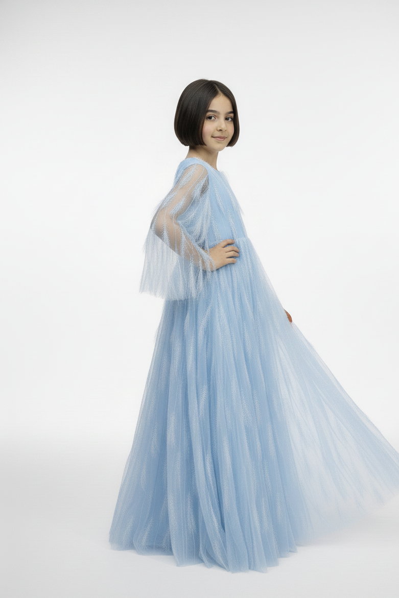 A-line maxi dress