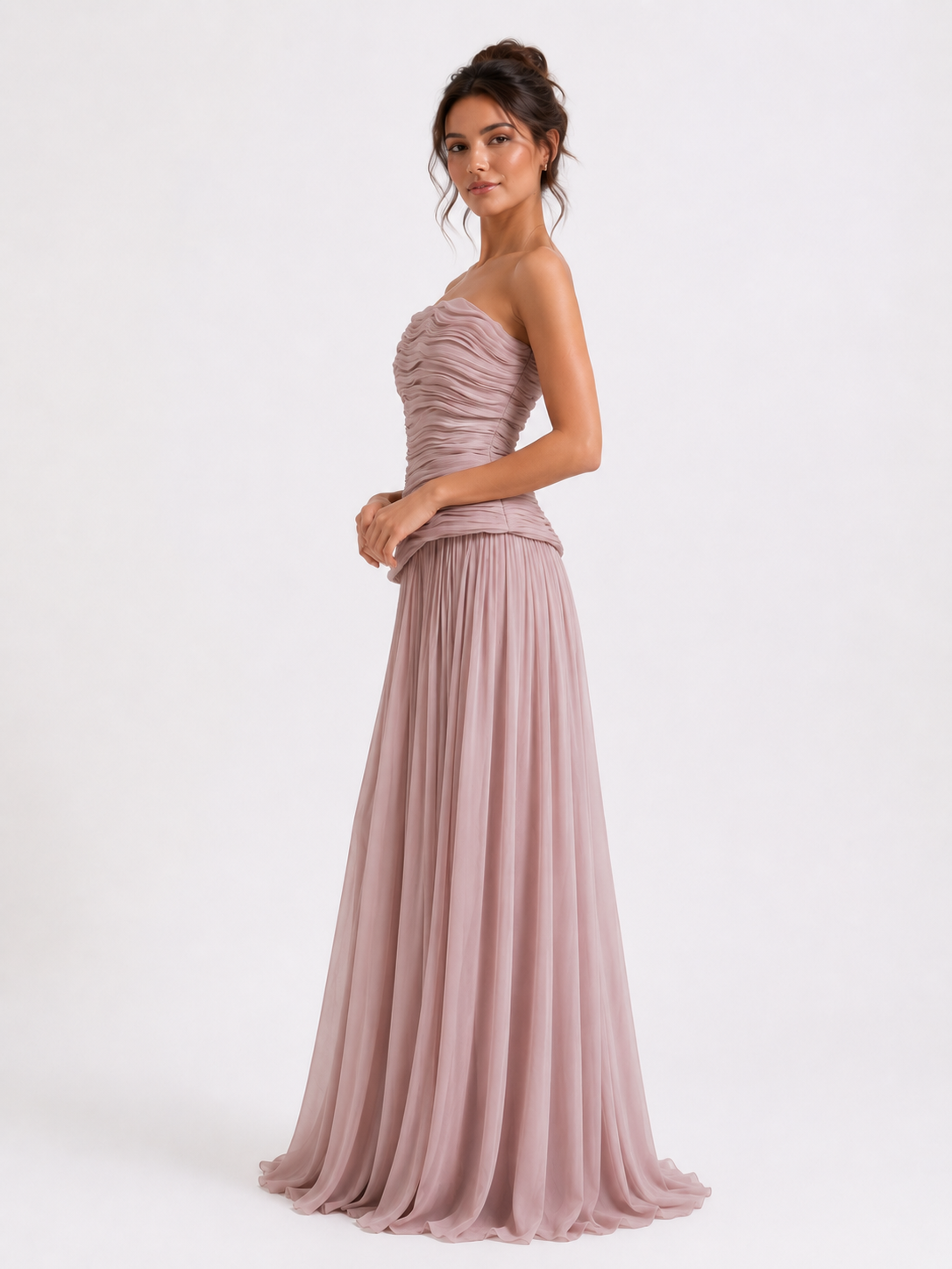 Celestial Wave Elegance Gown