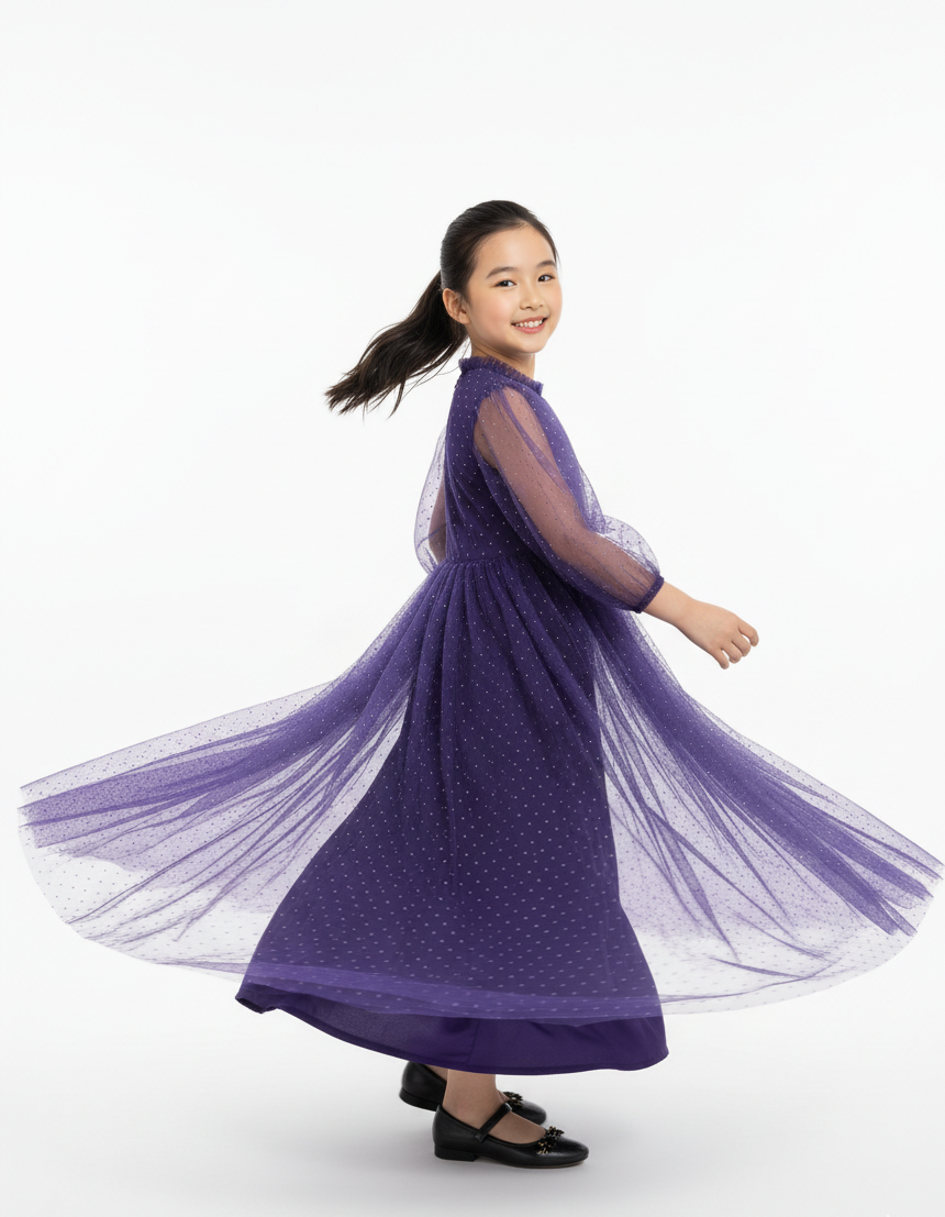 Celestia Sparkle Tulle Dress