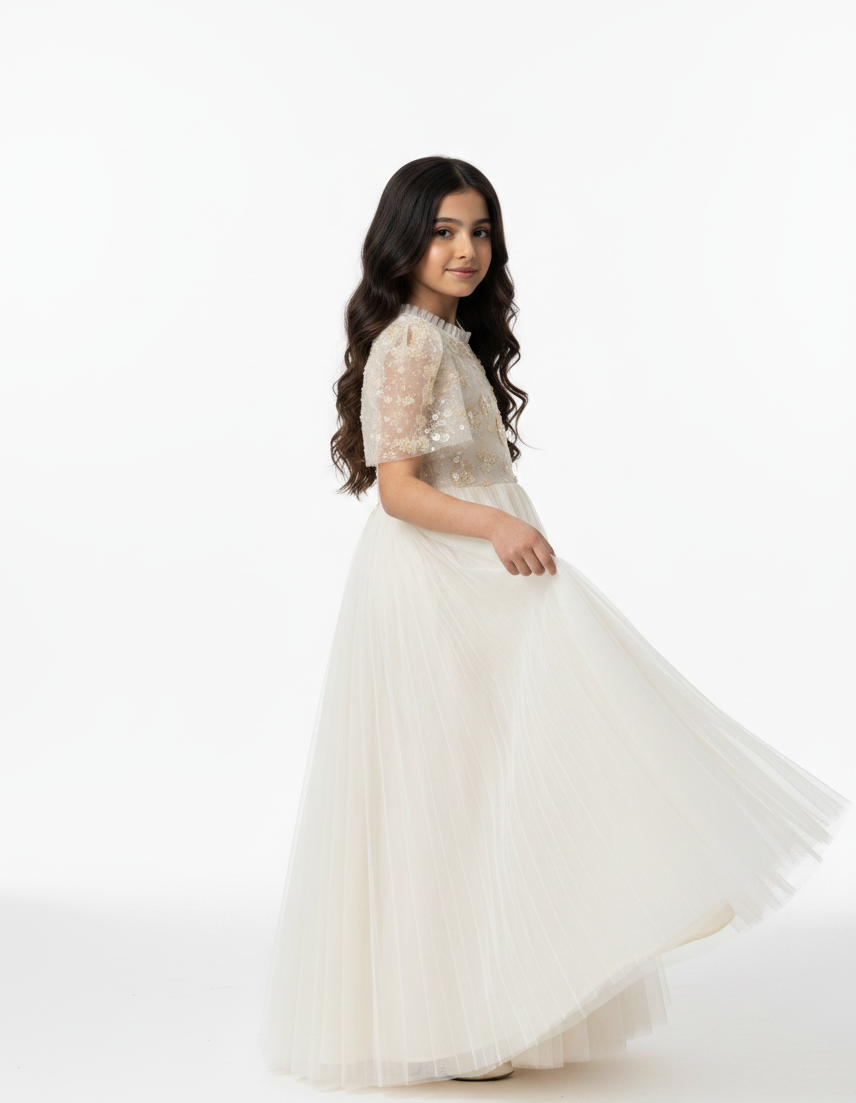 Everett Bloom Bodice Kids Gown