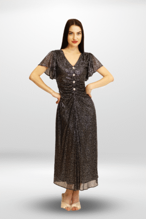 Dotted Starlight Eveningwear Luxe Couture