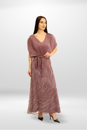 Whispering Elegance Flowing Grace Gown