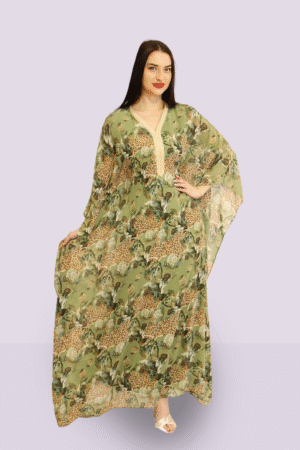 Savannah Luxe Animal Kaftan