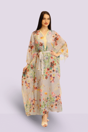 Garden Whisper Floral Kaftan